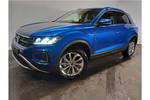 New Volkswagen T-Roc Hatchback 1.5 TSI Match 5dr in Ravenna Blue Metallic at Listers Volkswagen Evesham