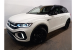 New Volkswagen T-Roc Hatchback 1.5 TSI Black Edition 5dr DSG in Pure White / Black at Listers Volkswagen Evesham