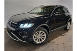 New Volkswagen T-Roc Hatchback 1.5 TSI Match 5dr in Deep Black Pearl at Listers Volkswagen Evesham