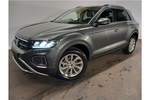 New Volkswagen T-Roc Hatchback 1.5 TSI Match 5dr in Indium Grey Metallic at Listers Volkswagen Evesham