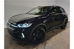 New Volkswagen T-Roc Hatchback 1.5 TSI Black Edition 5dr DSG in Deep Black Pearl at Listers Volkswagen Evesham