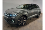 New Volkswagen T-Roc Hatchback 1.5 TSI Black Edition 5dr in Indium Grey Metallic Black at Listers Volkswagen Evesham