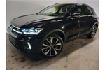 New Volkswagen T-Roc Hatchback 1.5 TSI Black Edition 5dr DSG in Deep Black Pearl at Listers Volkswagen Evesham