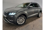 New Volkswagen T-Roc Hatchback 1.5 TSI Match 5dr DSG in Indium Grey Metallic at Listers Volkswagen Evesham