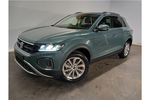 New Volkswagen T-Roc Hatchback 1.5 TSI Match 5dr DSG in Petrol Blue Metallic at Listers Volkswagen Evesham