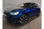 New Audi A1 Sportback 30 TFSI Black Edition 5dr S Tronic in Navarra blue, metallic Mythos black, metallic at Coventry Audi