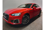 New Audi A5 Diesel Coupe 35 TDI S Line 2dr S Tronic in Progressive red, metallic at Coventry Audi