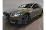 New Audi A6 Saloon 50 TFSI e Quattro Black Edition 4dr S Tronic in Chronos grey, metallic at Coventry Audi