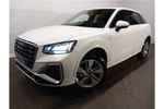 New Audi Q2 Estate 35 TFSI S Line 5dr S Tronic in Arkona white, solid at Coventry Audi