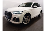 New Audi Q5 Diesel Estate 40 TDI Quattro S Line 5dr S Tronic in Glacier white, metallic at Coventry Audi