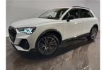 New Audi Q3 Estate 35 TFSI Black Edition 5dr S Tronic in Glacier white, metallic at Coventry Audi