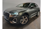 New Audi Q3 Sportback 35 TFSI S Line 5dr S Tronic in Daytona grey, pearl effect at Coventry Audi