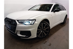 New Audi A6 Avant 40 TFSI Black Edition 5dr S Tronic in Glacier white, metallic at Coventry Audi