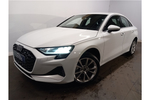 New Audi A3 Saloon 35 TFSI Sport 4dr in Glacier white, metallic at Coventry Audi