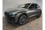 New Audi Q5 Sportback 50 TFSI e Quattro Black Edition 5dr S Tronic in Daytona grey, pearl effect at Coventry Audi