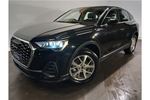 New Audi Q3 Sportback 35 TFSI Sport 5dr S Tronic in Mythos black, metallic at Coventry Audi