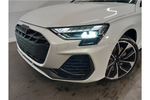 Image two of this New Audi A3 Sportback S3 TFSI Black Edition Quattro 5dr S Tronic in Glacier white, metallic at Coventry Audi