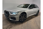 New Audi A6 Avant 40 TFSI Black Edition 5dr S Tronic in Floret silver, metallic at Coventry Audi