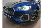 Image two of this New Audi A5 Sportback 35 TFSI S Line 5dr S Tronic in Navarra blue, metallic at Stratford Audi