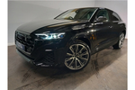 New Audi Q8 Estate 55 TFSI Quattro Vorsprung 5dr Tiptronic in Mythos black, metallic at Stratford Audi