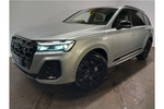 New Audi Q7 Estate 55 TFSI Quattro Black Edition 5dr Tiptronic in Satellite silver, metallic at Stratford Audi