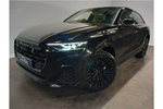 New Audi Q8 Estate 55 TFSI Quattro Black Edition 5dr Tiptronic in Mythos black, metallic at Stratford Audi