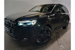 New Audi Q7 Estate 55 TFSI e Quattro Black Edition 5dr Tiptronic in Mythos black, metallic at Stratford Audi