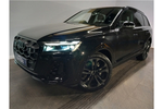 New Audi Q7 Estate 55 TFSI e Quattro Black Edition 5dr Tiptronic in Mythos black, metallic at Stratford Audi