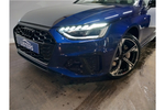 Image two of this New Audi A4 Avant 40 TFSI 204 Black Edition 5dr S Tronic in Navarra blue, metallic at Stratford Audi