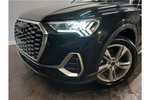 Image two of this New Audi Q3 Sportback 35 TFSI S Line 5dr S Tronic in Mythos black, metallic at Stratford Audi