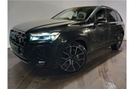 New Audi Q7 Estate 55 TFSI e Quattro Black Edition 5dr Tiptronic in Mythos black, metallic at Stratford Audi