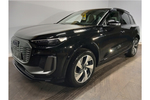 New Audi Q6 e-tron Estate 285kW Quattro 100kWh S Line 5dr Auto in Mythos black, metallic at Stratford Audi