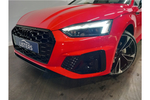 Image two of this New Audi A5 Coupe 40 TFSI 204 Black Edition 2dr S Tronic in Progressive red, metallic at Worcester Audi