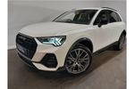 New Audi Q3 Estate 35 TFSI Black Edition 5dr S Tronic in Arkona white, solid at Worcester Audi