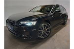 New Audi A6 Avant 40 TFSI Black Edition 5dr S Tronic in Mythos black, metallic at Worcester Audi