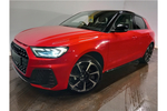 New Audi A1 Sportback 30 TFSI Black Edition 5dr S Tronic in Progressive red, metallic Mythos black, metallic at Worcester Audi