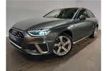 New Audi A4 Saloon 35 TFSI S Line 4dr S Tronic in Daytona grey, pearl effect at Worcester Audi