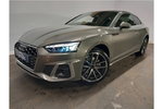 New Audi A5 Coupe 35 TFSI S Line 2dr S Tronic in Chronos grey, metallic at Worcester Audi