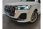 Image two of this New Audi Q7 Estate 55 TFSI e Quattro S Line 5dr Tiptronic in Pure white, solid at Worcester Audi