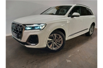 New Audi Q7 Estate 55 TFSI e Quattro S Line 5dr Tiptronic in Pure white, solid at Worcester Audi