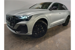 New Audi Q8 Diesel Estate 50 TDI Quattro Black Edition 5dr Tiptronic in Satellite silver, metallic at Worcester Audi