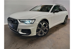 New Audi A6 Avant 40 TFSI Black Edition 5dr S Tronic in Glacier white, metallic at Worcester Audi