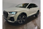 New Audi Q3 Sportback 35 TFSI Black Edition 5dr S Tronic in Dew silver, metallic at Worcester Audi