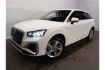New Audi Q2 Estate 35 TFSI S Line 5dr S Tronic in Arkona white, solid at Worcester Audi