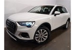 New Audi Q3 Estate 35 TFSI Sport 5dr S Tronic in Glacier white, metallic at Worcester Audi
