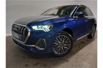 New Audi Q3 Estate 35 TFSI S Line 5dr S Tronic in Navarra blue, metallic at Birmingham Audi