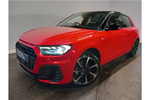 New Audi A1 Sportback 30 TFSI Black Edition 5dr S Tronic in Progressive red, metallic Mythos black, metallic at Birmingham Audi