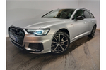 New Audi A6 Avant 40 TFSI Black Edition 5dr S Tronic in Floret silver, metallic at Birmingham Audi