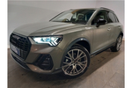 New Audi Q3 Estate 35 TFSI Black Edition 5dr S Tronic [20" Alloy] in Chronos grey, metallic at Birmingham Audi