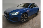 New Audi A4 Saloon 40 TFSI 204 Black Edition 4dr S Tronic in Ascari blue, metallic at Birmingham Audi